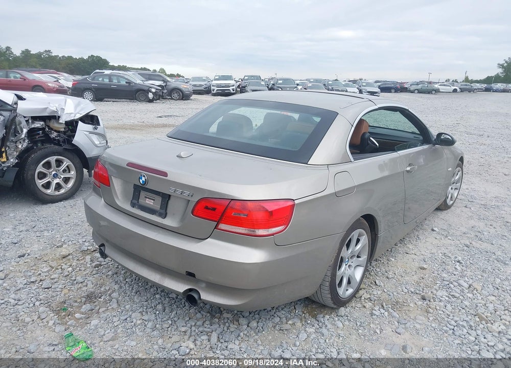 2008 BMW 335I VIN: WBAWL73538PX56732
