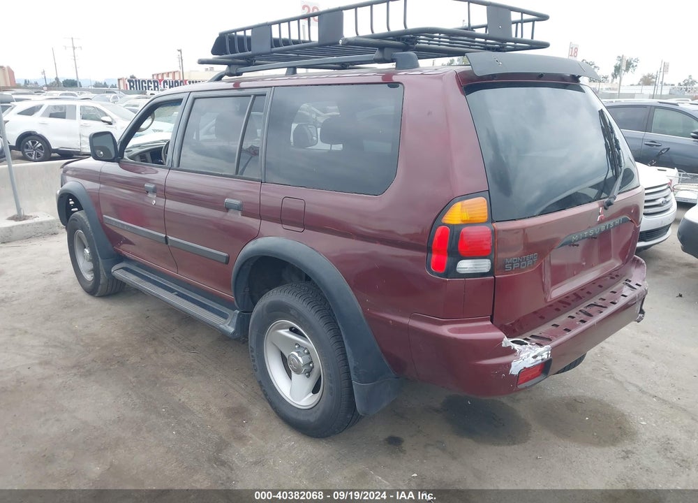 2001 MITSUBISHI MONTERO SPORT ES/LS VIN: JA4LS21H61P017797