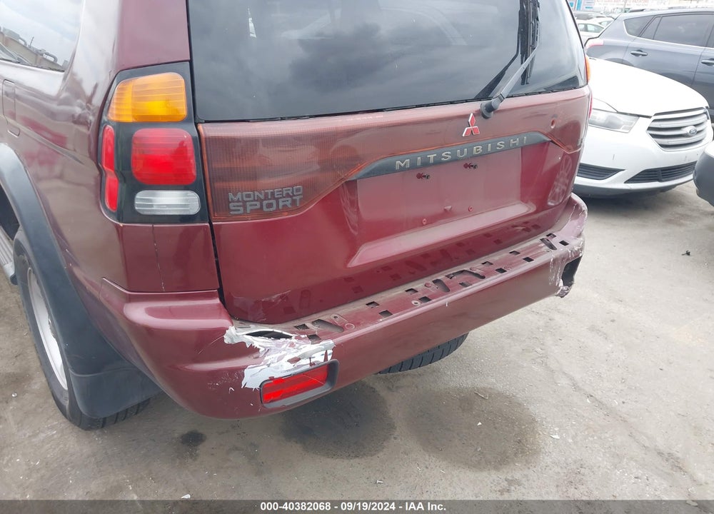 2001 MITSUBISHI MONTERO SPORT ES/LS VIN: JA4LS21H61P017797