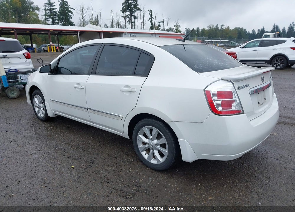 2012 NISSAN SENTRA 2.0 SL VIN: 3N1AB6AP7CL731516