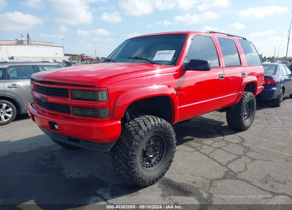 2000 CHEVROLET TAHOE Z71 VIN: 1GNEK13R7YR119064
