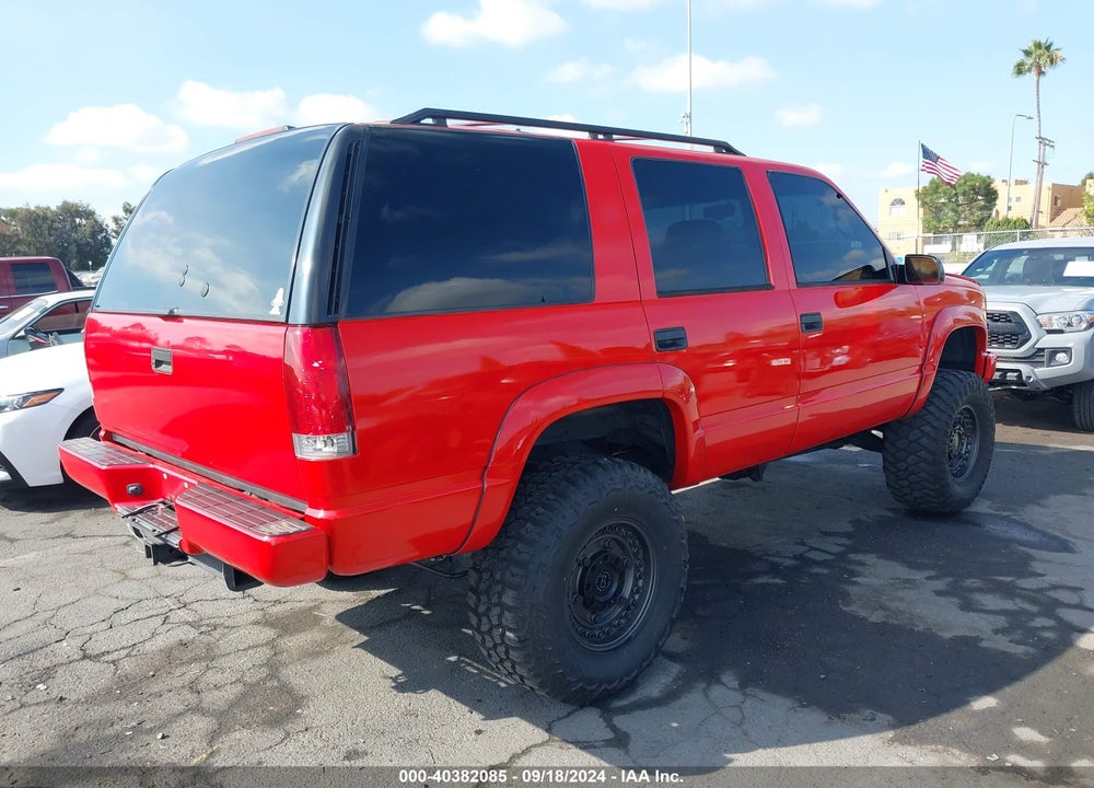 2000 CHEVROLET TAHOE Z71 VIN: 1GNEK13R7YR119064
