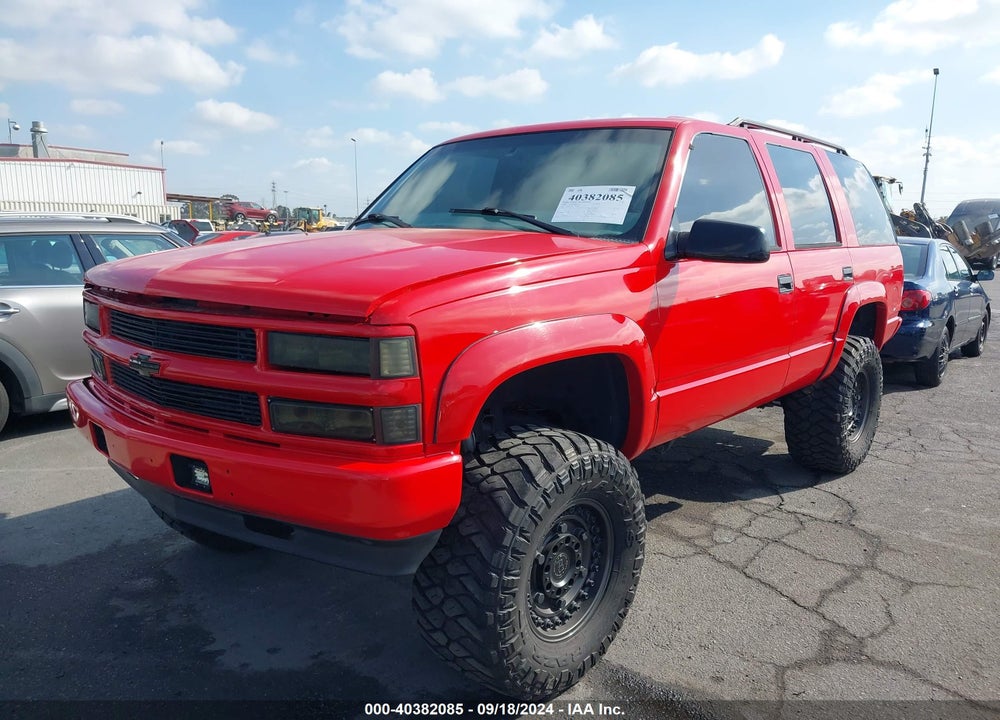 2000 CHEVROLET TAHOE Z71 VIN: 1GNEK13R7YR119064