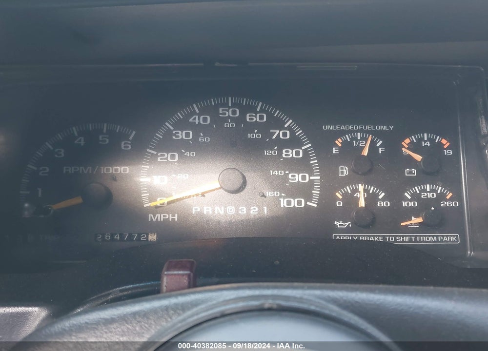 2000 CHEVROLET TAHOE Z71 VIN: 1GNEK13R7YR119064