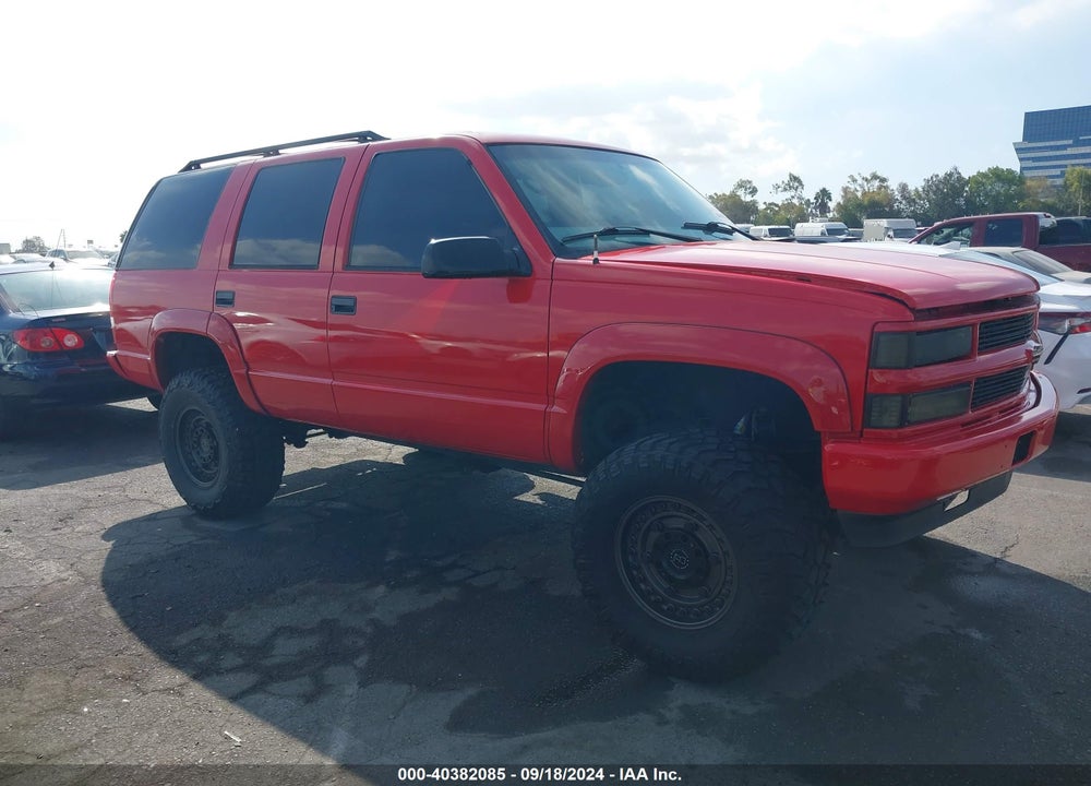 2000 CHEVROLET TAHOE Z71 VIN: 1GNEK13R7YR119064