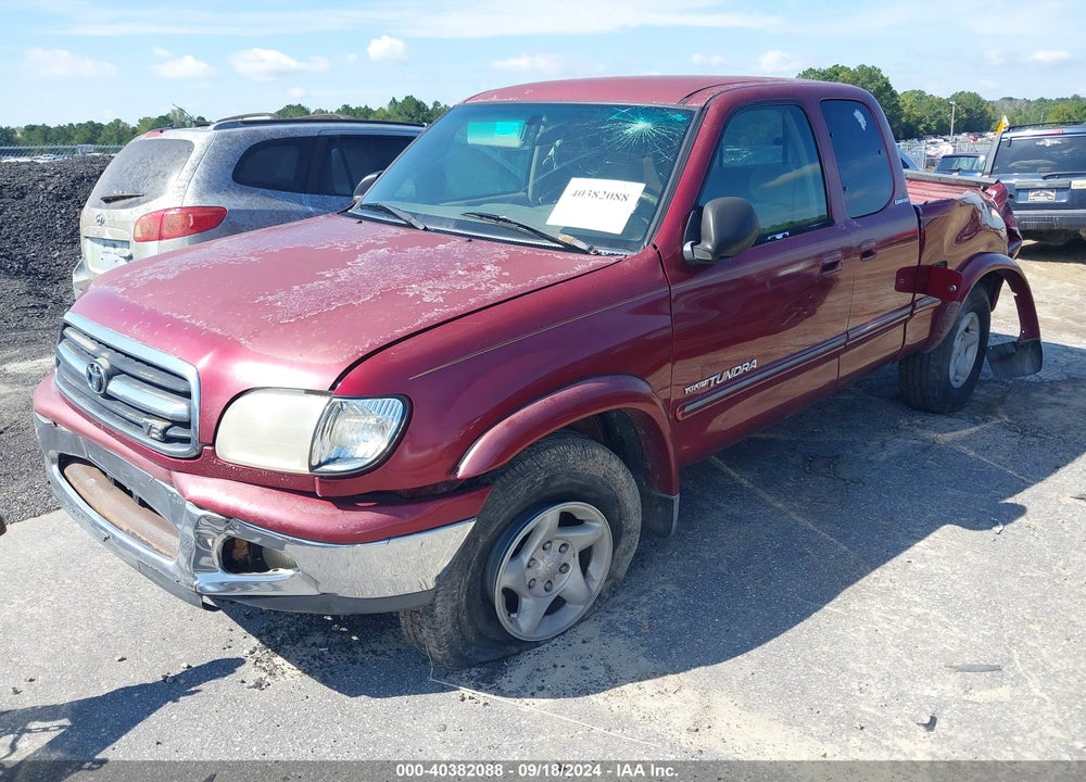 2001 TOYOTA TUNDRA LTD V8 VIN: 5TBBT48141S154948