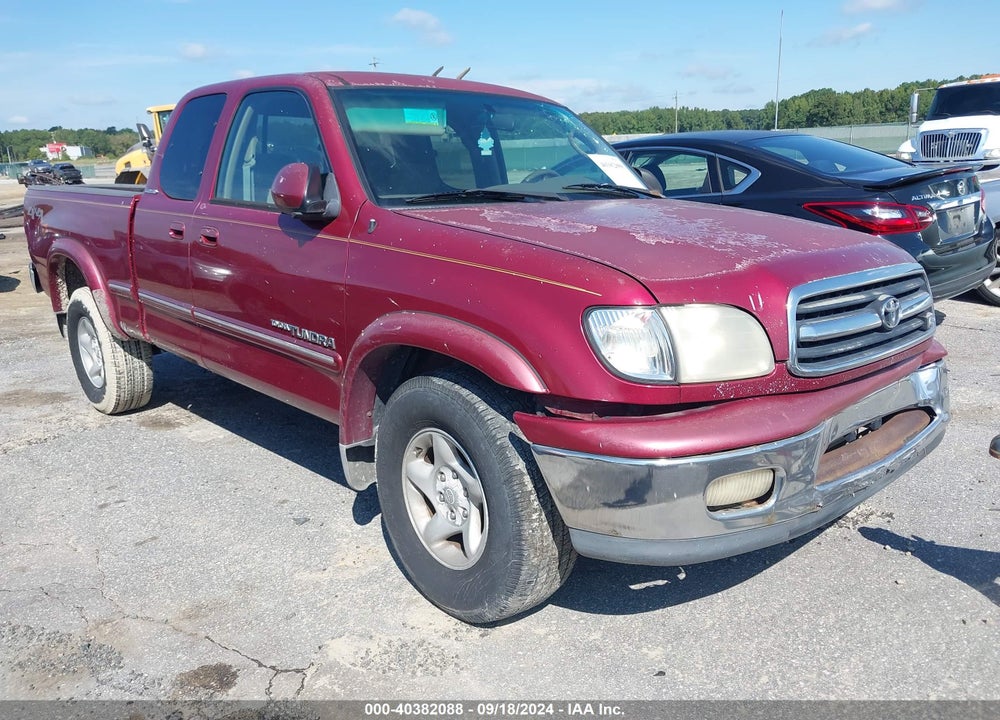 2001 TOYOTA TUNDRA LTD V8 VIN: 5TBBT48141S154948