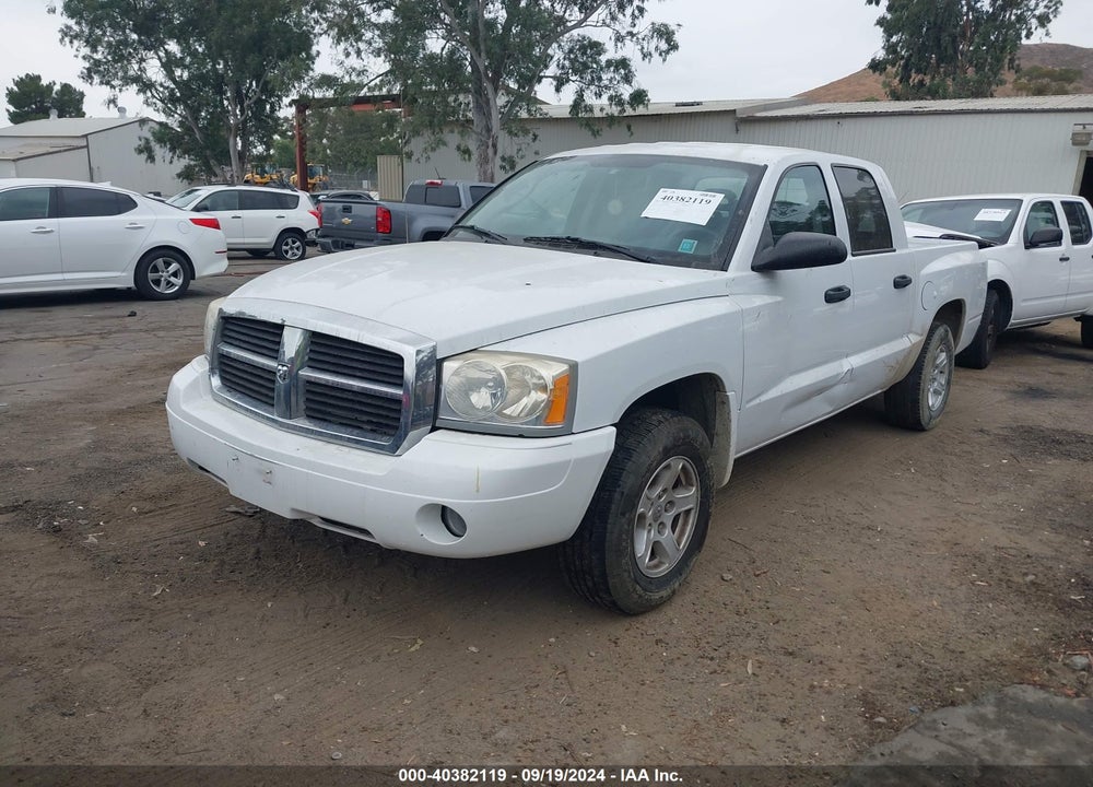 2006 DODGE DAKOTA SLT VIN: 1D7HE48K66S532356
