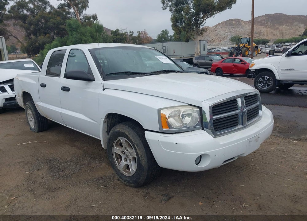 2006 DODGE DAKOTA SLT VIN: 1D7HE48K66S532356