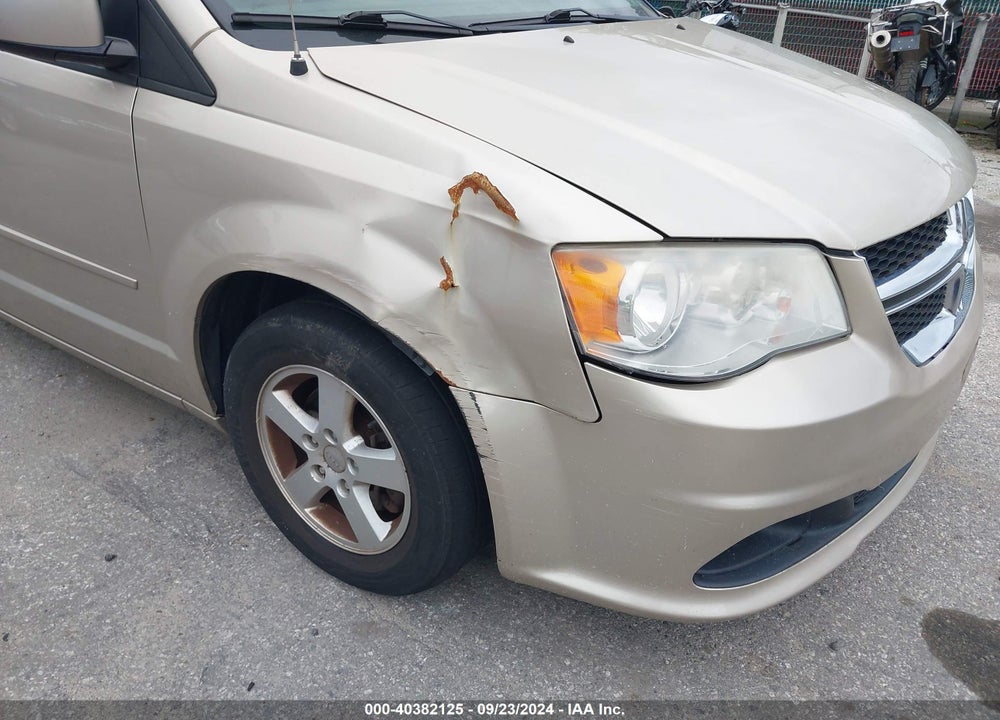 2012 DODGE GRAND CARAVAN SXT VIN: 2C4RDGCG4CR340467