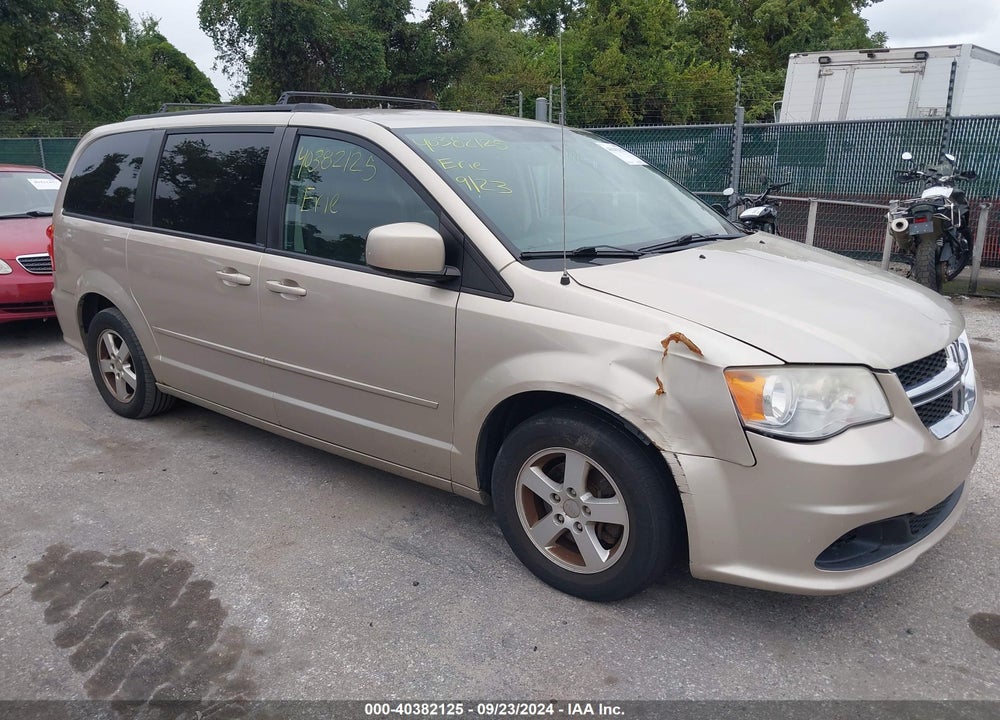 2012 DODGE GRAND CARAVAN SXT VIN: 2C4RDGCG4CR340467