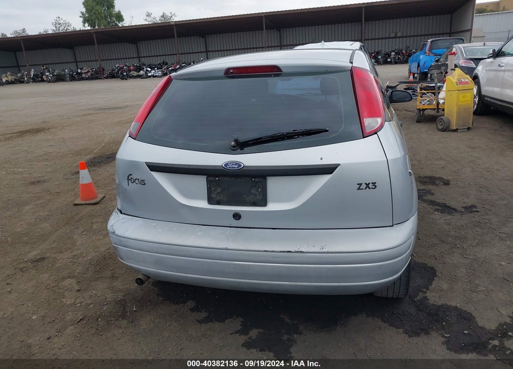 2003 FORD FOCUS ZX3 VIN: 3FAFP31Z63R175237