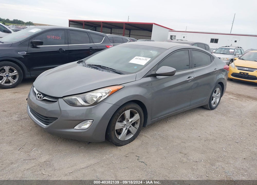 2013 HYUNDAI ELANTRA GLS VIN: 5NPDH4AE1DH374718