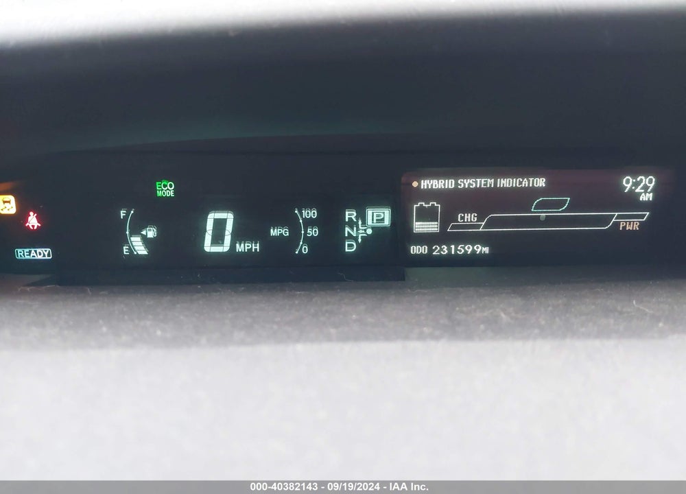 2010 TOYOTA PRIUS II VIN: JTDKN3DU4A0177340
