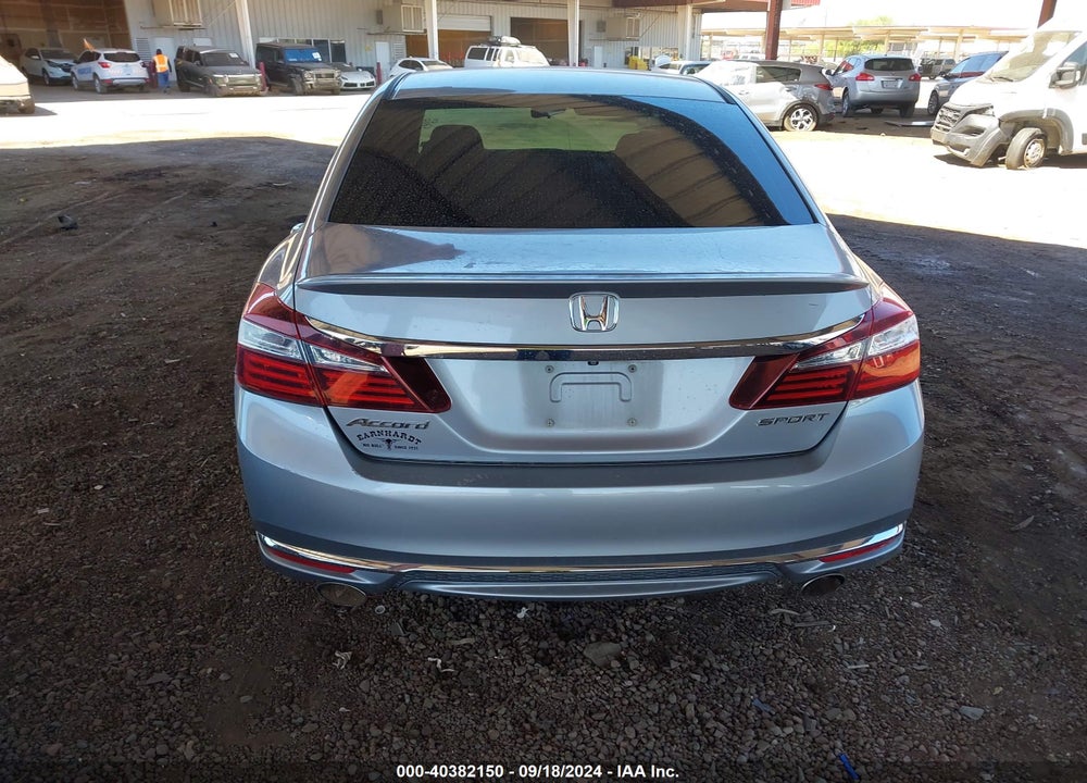 2016 HONDA ACCORD SPORT VIN: 1HGCR2F59GA161339