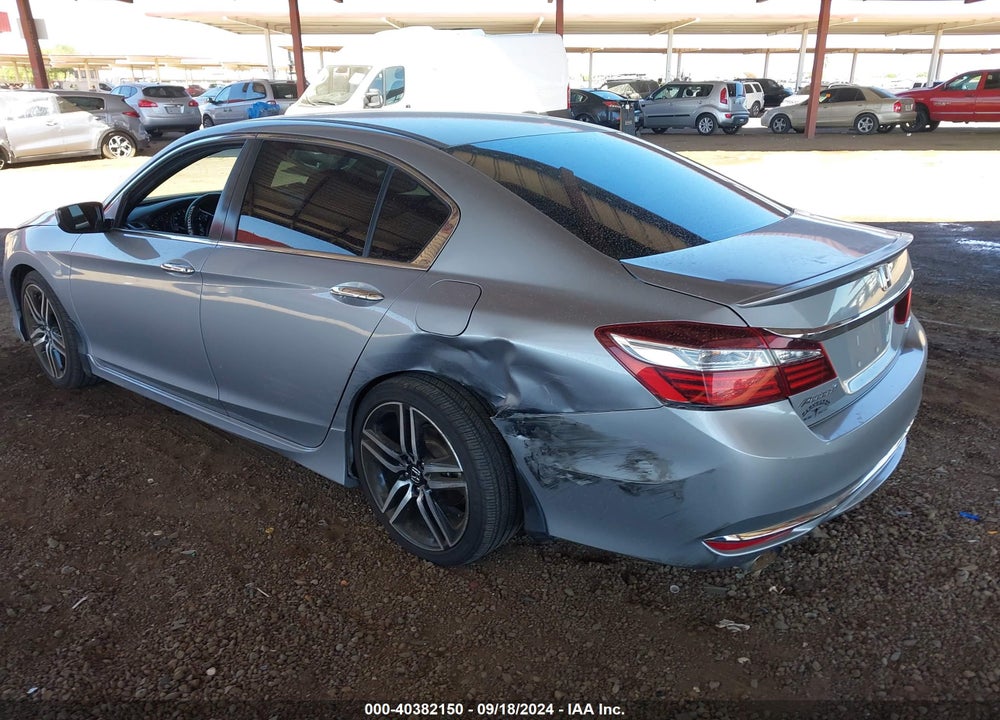 2016 HONDA ACCORD SPORT VIN: 1HGCR2F59GA161339