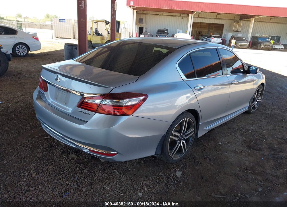 2016 HONDA ACCORD SPORT VIN: 1HGCR2F59GA161339