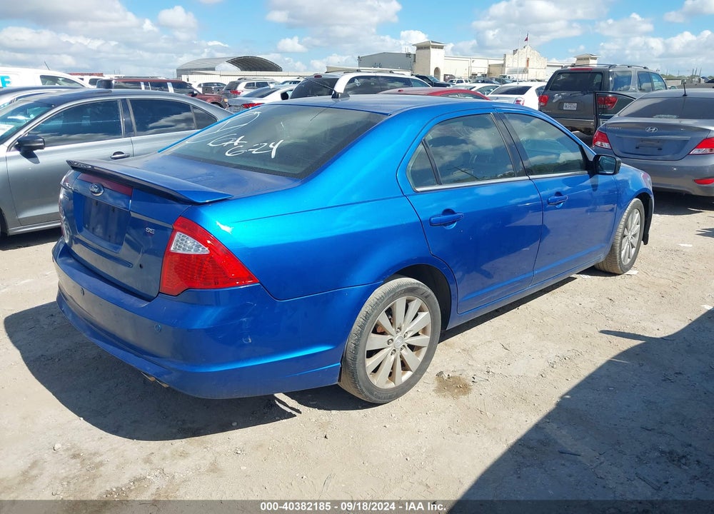 2011 FORD FUSION SE VIN: 3FAHP0HA0BR184196