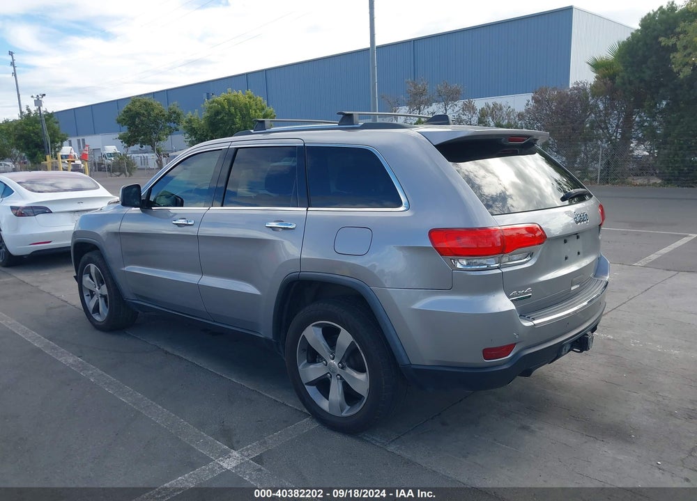 2014 JEEP GRAND CHEROKEE LIMITED VIN: 1C4RJFBM5EC536245