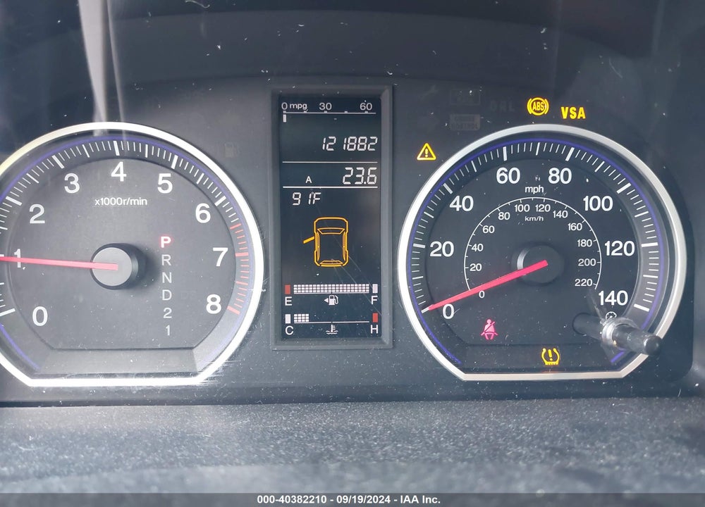 2009 HONDA CR-V EX-L VIN: 5J6RE38729L000440