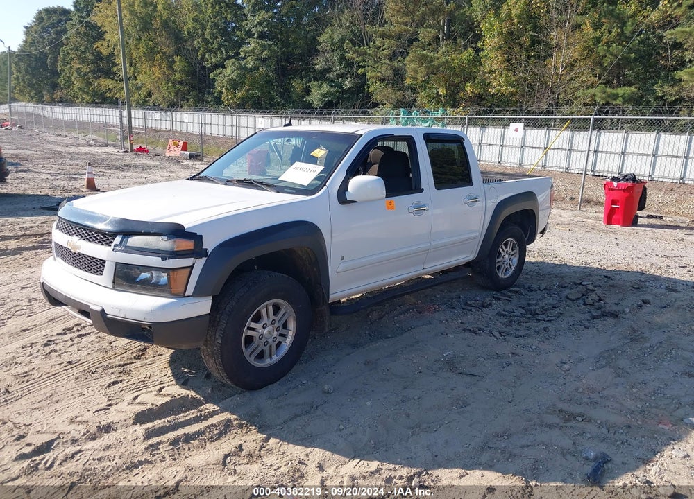 2009 CHEVROLET COLORADO LT VIN: 1GCDT13E298116739
