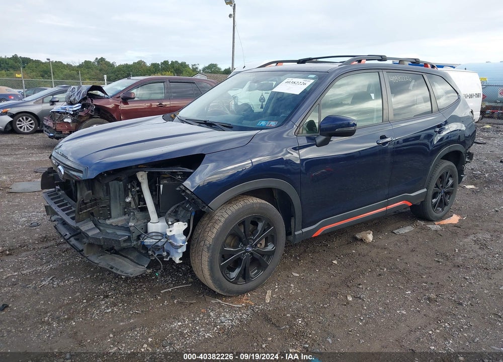 2019 SUBARU FORESTER SPORT VIN: JF2SKAPC5KH485346