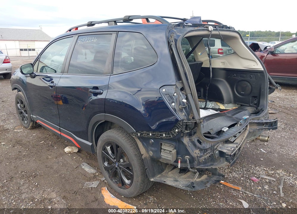 2019 SUBARU FORESTER SPORT VIN: JF2SKAPC5KH485346