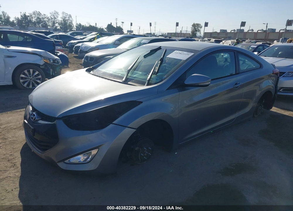 2014 HYUNDAI ELANTRA VIN: KMHDH6AHXEU027624