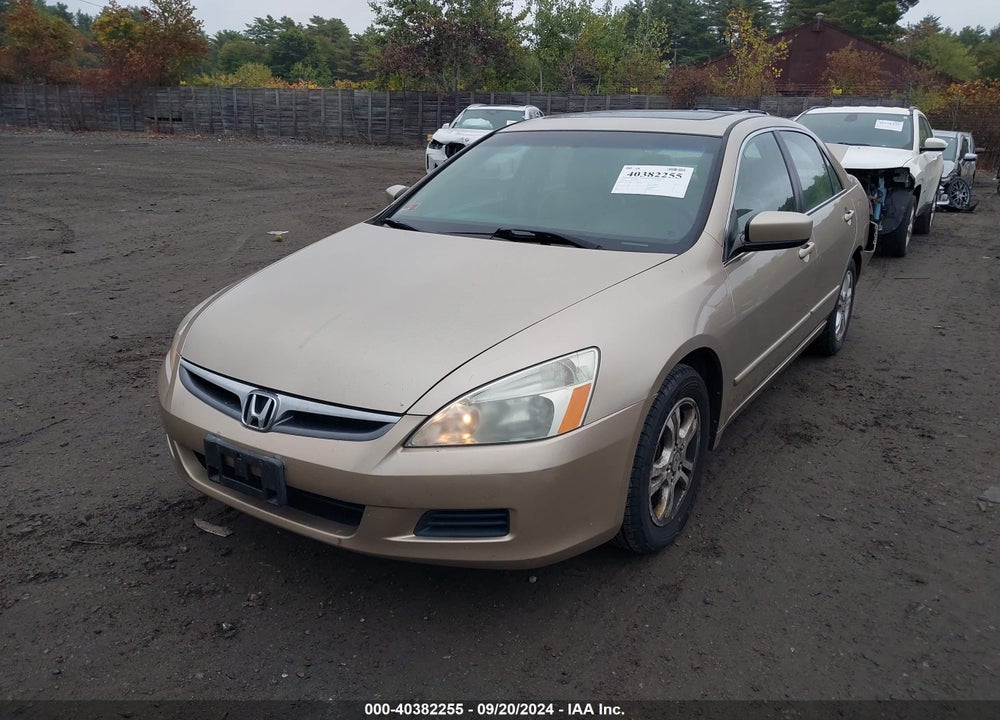 2007 HONDA ACCORD 2.4 EX VIN: 1HGCM56847A155085