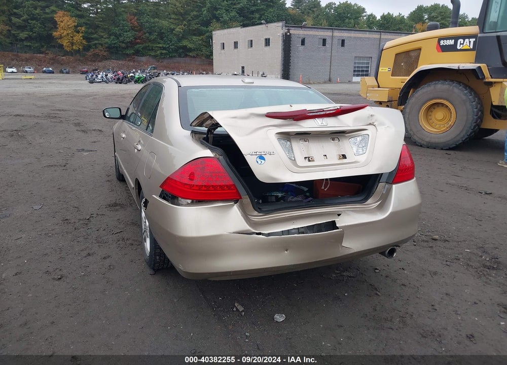 2007 HONDA ACCORD 2.4 EX VIN: 1HGCM56847A155085