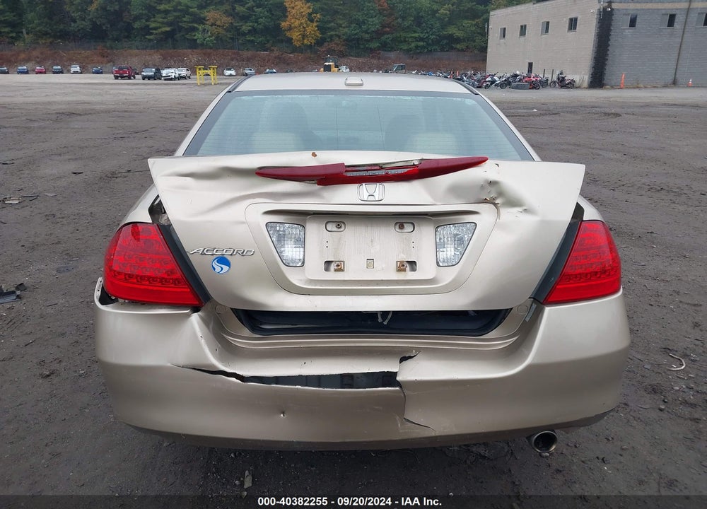 2007 HONDA ACCORD 2.4 EX VIN: 1HGCM56847A155085