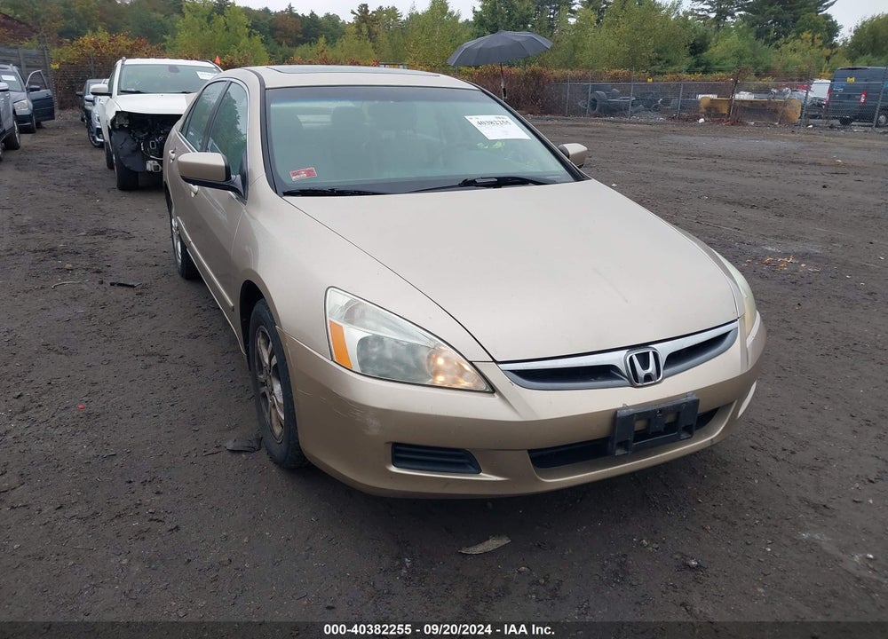 2007 HONDA ACCORD 2.4 EX VIN: 1HGCM56847A155085