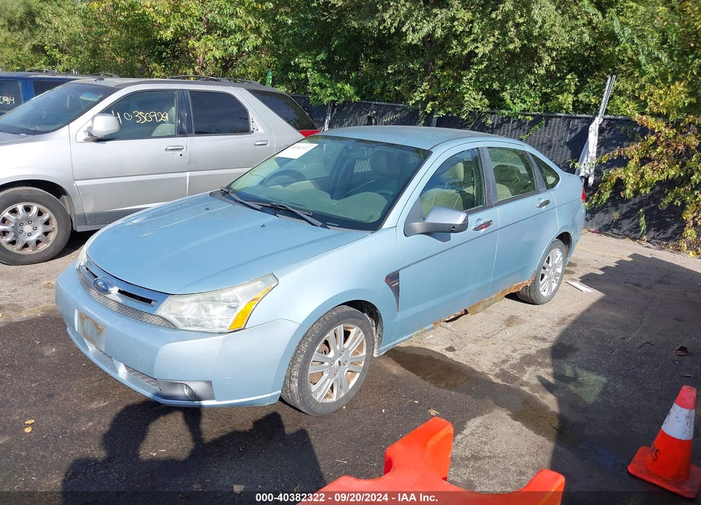 2009 FORD FOCUS SEL VIN: 1FAHP37N89W216339
