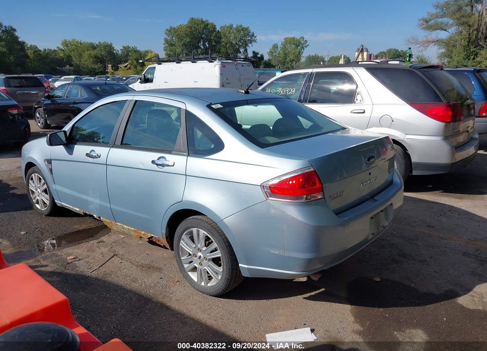 2009 FORD FOCUS SEL VIN: 1FAHP37N89W216339