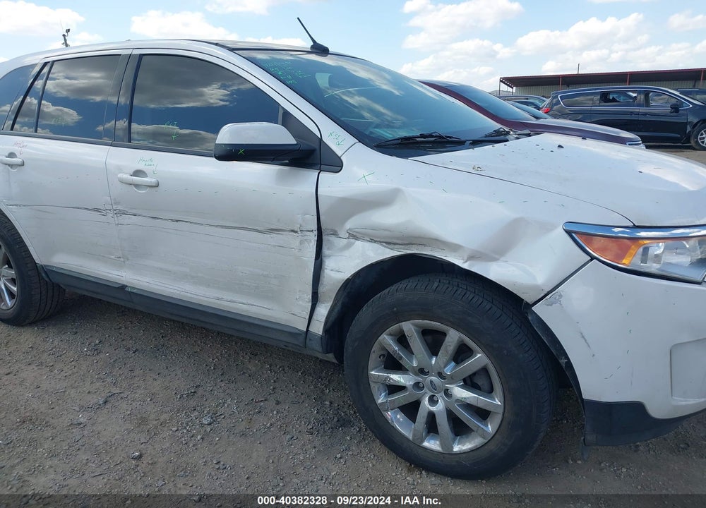 2013 FORD EDGE SEL VIN: 2FMDK3JCXDBC85506