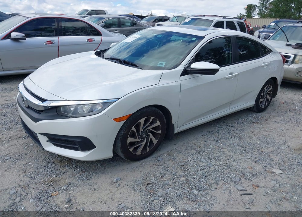 2018 HONDA CIVIC EX VIN: 19XFC2F72JE022740