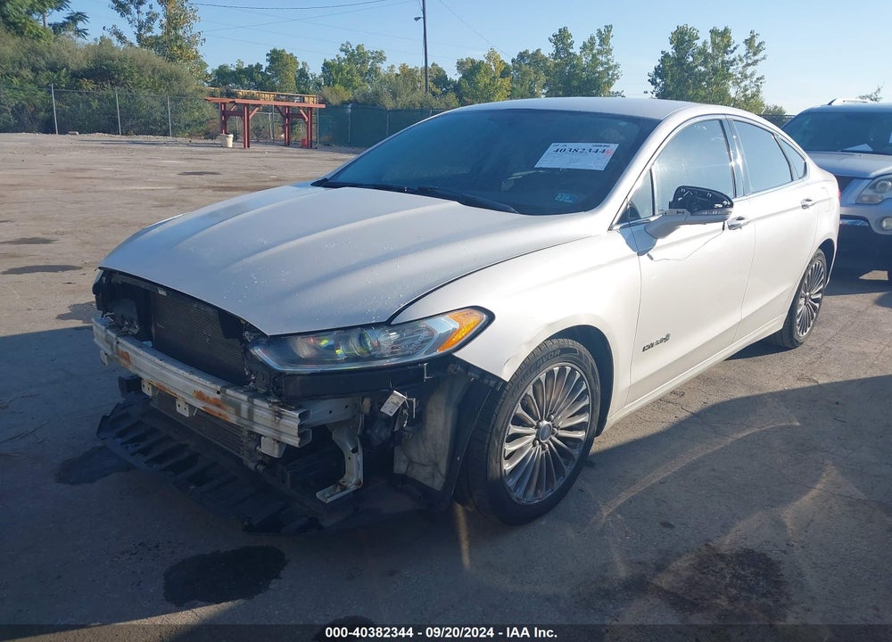2014 FORD FUSION HYBRID TITANIUM VIN: 3FA6P0RU6ER348720