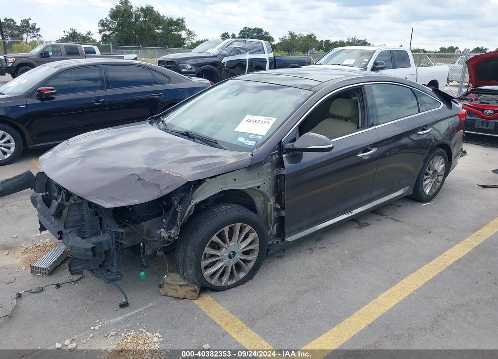 2015 HYUNDAI SONATA LIMITED VIN: 5NPE34AF4FH233947