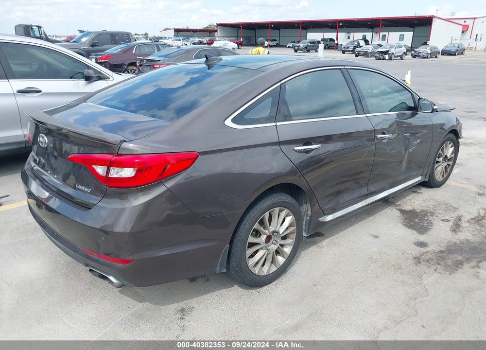 2015 HYUNDAI SONATA LIMITED VIN: 5NPE34AF4FH233947