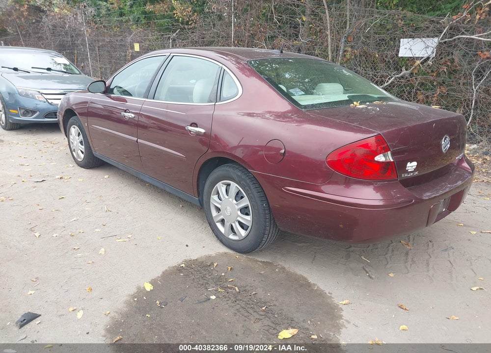 2007 BUICK LACROSSE CX VIN: 2G4WC582971152602