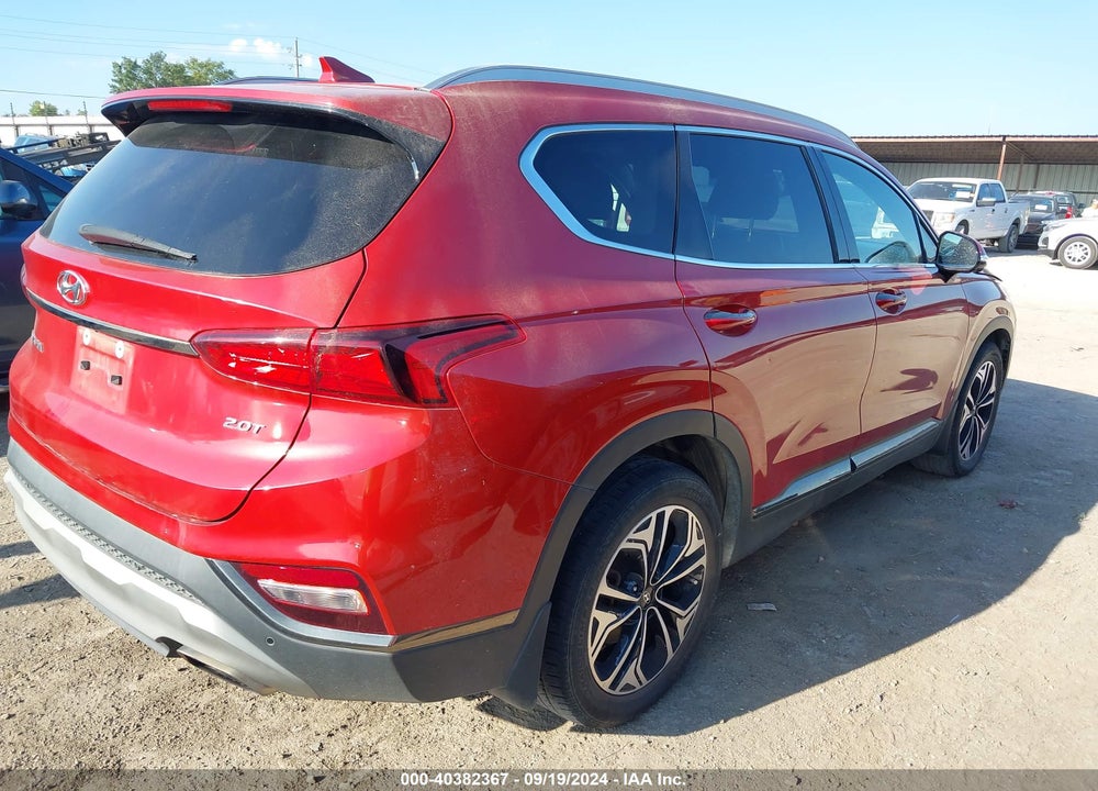 2020 HYUNDAI SANTA FE LIMITED 2.0T VIN: 5NMS53AA0LH141853