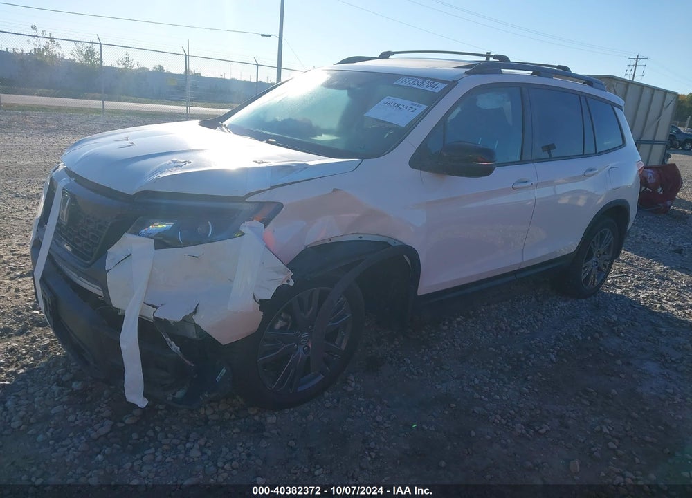 2019 HONDA PASSPORT EX-L VIN: 5FNYF8H53KB017024