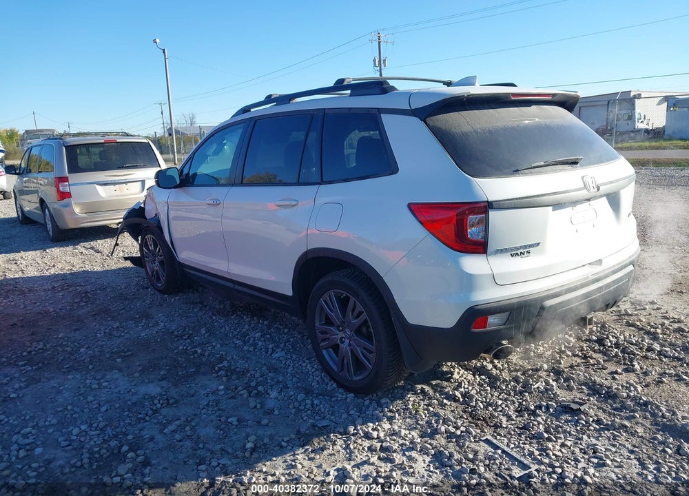 2019 HONDA PASSPORT EX-L VIN: 5FNYF8H53KB017024