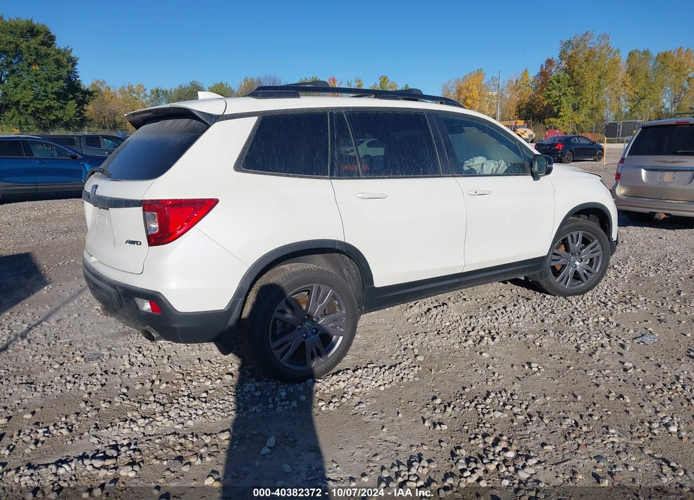 2019 HONDA PASSPORT EX-L VIN: 5FNYF8H53KB017024