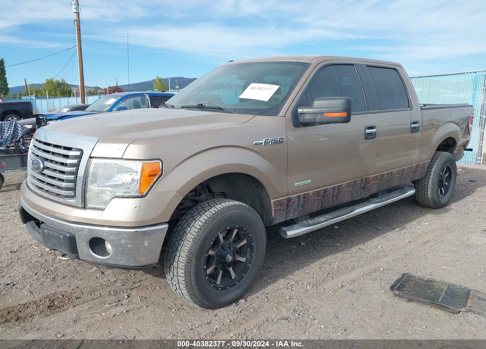 2012 FORD F-150 XLT VIN: 1FTFW1ET1CKE07898