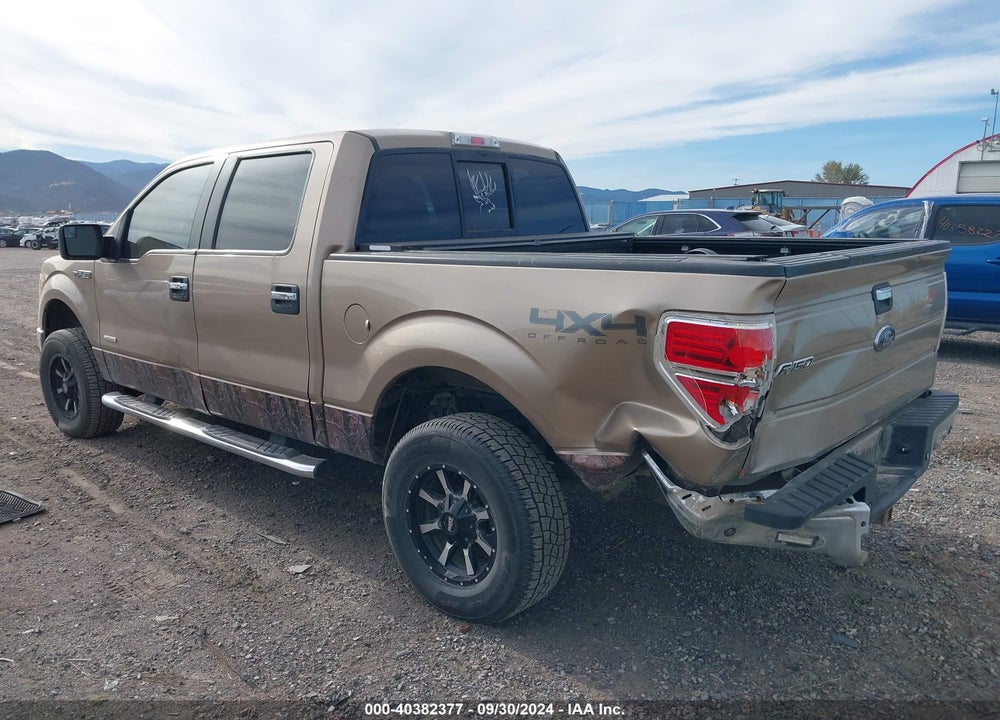 2012 FORD F-150 XLT VIN: 1FTFW1ET1CKE07898