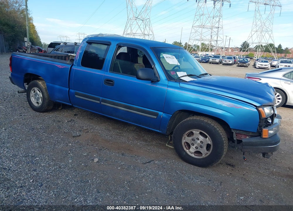 2004 CHEVROLET SILVERADO 1500 LS VIN: 2GCEC19V641233196