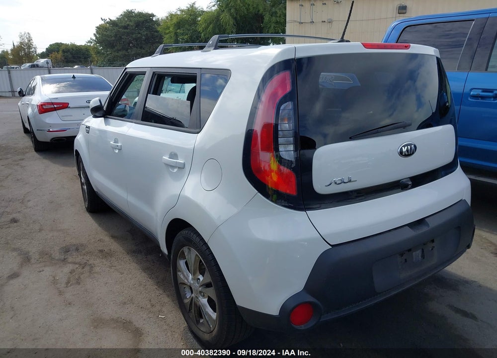 2015 KIA SOUL VIN: KNDJP3A58F7213337
