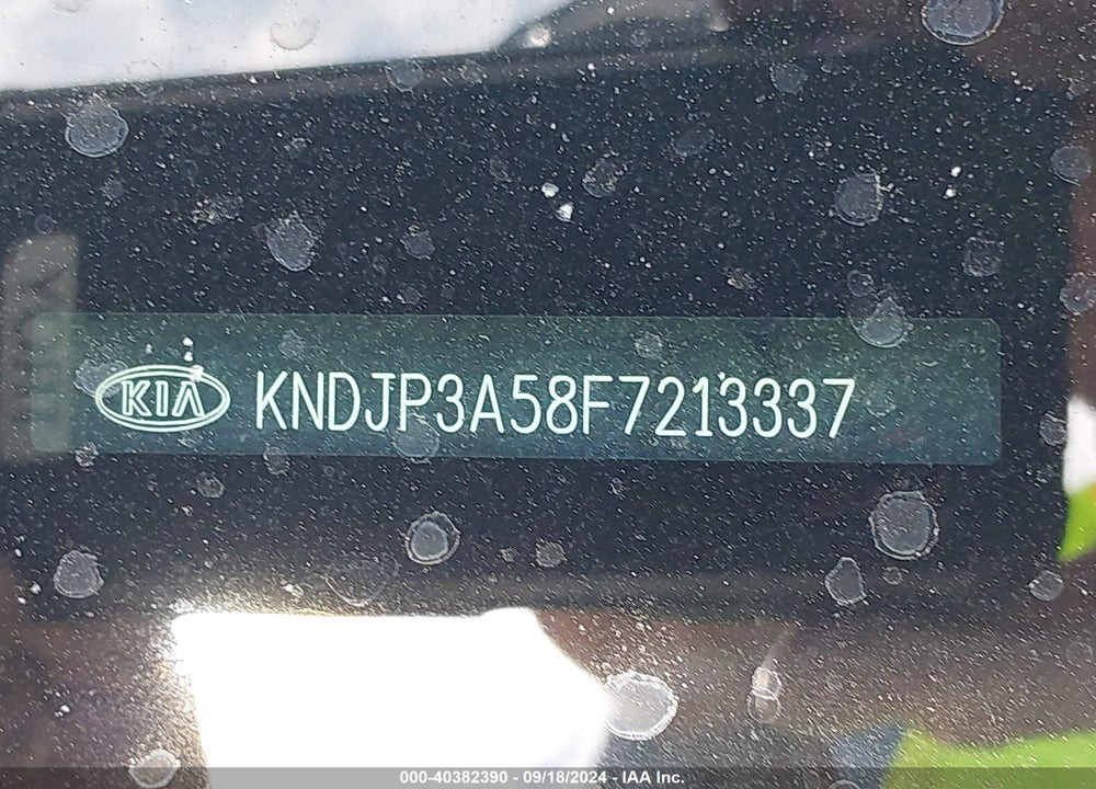 2015 KIA SOUL VIN: KNDJP3A58F7213337