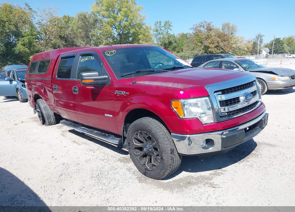 2013 FORD F-150 XLT VIN: 1FTFW1CT3DFB43337